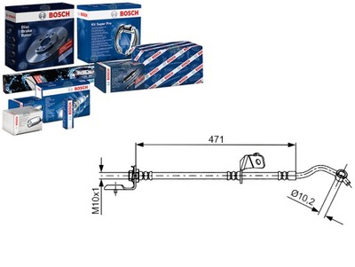 CABLE DE FRENADO ELAST. HYUNDAI IX35 KIA SPORTAGE  