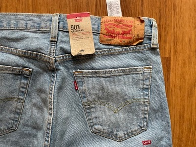 LEVIS 501 ** REWELACYJNE * W34 L34 PAS88CM