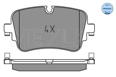 КОЛОДКИ HAM. AUDI T. Q7 2,0-4,0 QUATTRO 1