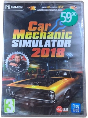 CAR MECHANIC SIMULATOR 2018 nowa gra PL PC