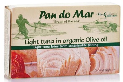 TUŃCZYK LEKKI W BIO OLIWIE 120 G PAN DO MAR