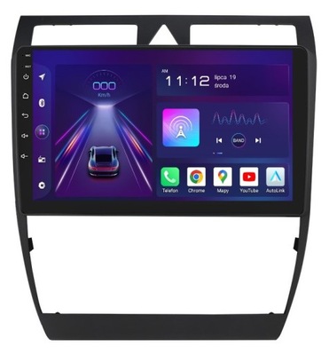 RADIO 2DIN NDROID AUDI A6 S6 RS6 C5,ALLROAD 8/256 GAS-GASOLINA DSP CARPLAU LTE  