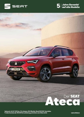 SEAT ATECA PROSPEKT MODELO 2023  