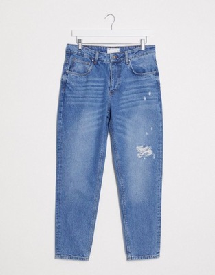 SPODNIE JEANSOWE NIEBIESKIE CASUAL 32/30 1VAJ