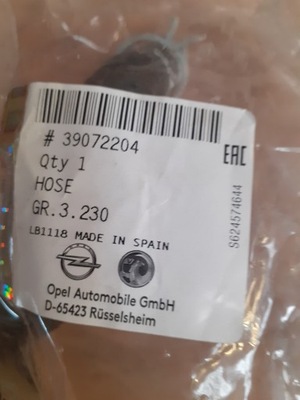 Шланг водяний електропроводка газової opel crossland x фото №1