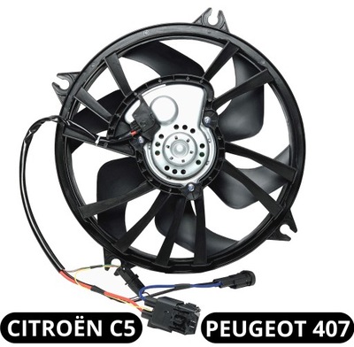 Вентилятор citroen c6 2005 - 2012 / 1253r9 / 1253t3 фото №1