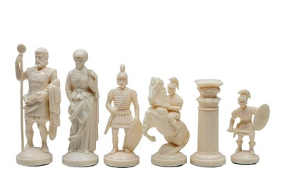 Figury szachowe stylizowane - Cesarstwo Rzymskie