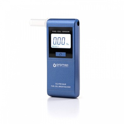 ORO-MED ALCOHOLÍMETRO ELECTROQUÍMICO ORO-X12 PRO AZUL  