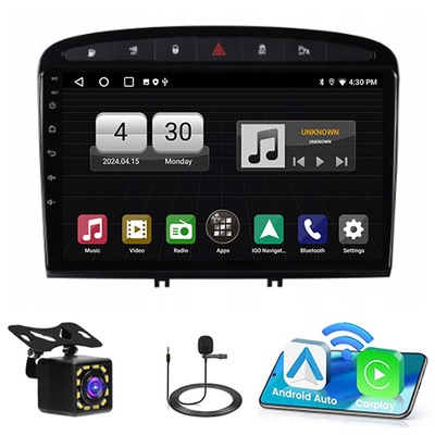 RADIO NAVEGACIÓN GPS PEUGEOT 408 2010-2014 ANDROID 2/64GB  