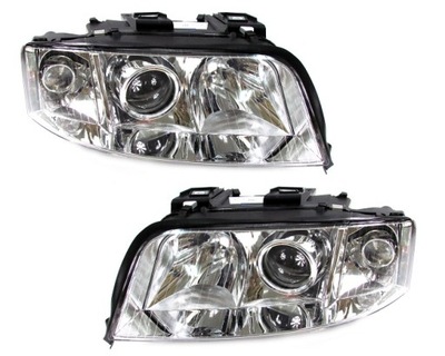 Комплект фари audi a6 c5 2001-2005 лівий + правий tyc фото №1