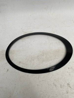 Mini f54 lci рамка панель фары капот хром чёрный правый фото №1