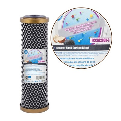 Wkład filtr węglowy Aquafilter FCCBL20BB-G 20 cali
