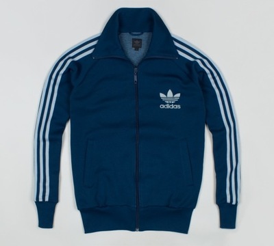 ADIDAS ~ Oryginalna Granatowa Bluza Oldschool *S*