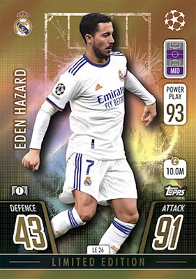 Topps Match Attax 2021/22 E. Hazard LE26 Limited