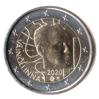 2 euro okol. Finlandia 2020 Linna - monetfun