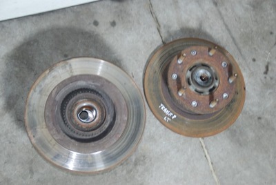 Ford transit mk8 ступица колеса задняя 16" фото №1