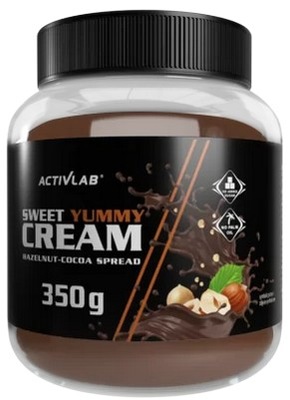 Krem orzechowo-kakaowy Activlab Sweet Yummy Cream krem orzechowo-kakaowy