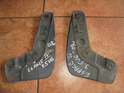 Espace iv 3.5 v6 03' брызговик левый правый комплект фото №1