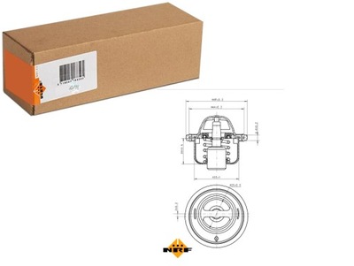 Термостат рідина охолоджуючої chevrolet aveo kalos spark daihatsu cuore фото №1