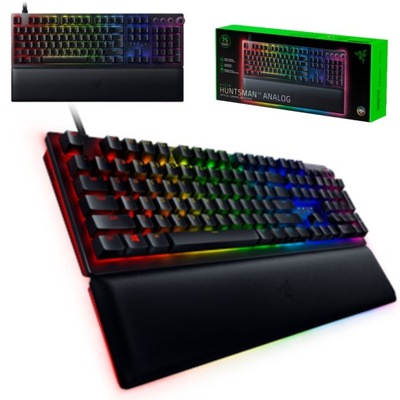 Razer Huntsman V2 Gaming keyboard Optica RGB LED light