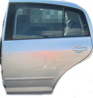 Vw golf v + plus дверь левая задние задняя фото №1