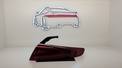 Alfa romeo giulia 20690207 лампа задня задня права led eu фото №1