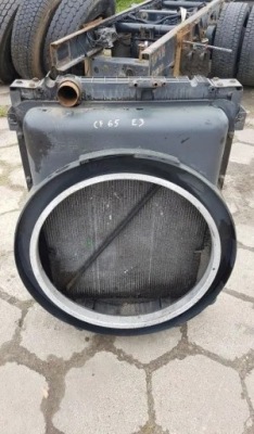 Тунель радіатора захист корпус вентилятора visco daf 65 cf 1603636 фото №1