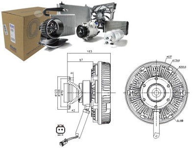 SANKABA VENTILIATORIAUS AUŠINTUVO SCANIA P G R T DC11.08-DT16.08 03.04- 