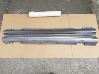 Mercedes a w176 787 amg левая+ правая накладка порог порог фото №1