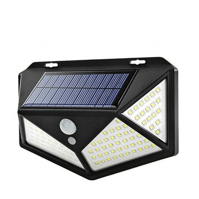 LAMPA SOLARNA CZUJNIK RUCHU ZMIERZCHU 100 LED SMD