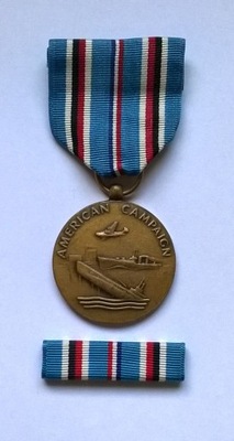 Medal USArmy - AMERICAN CAMPAIGN MEDAL z baretką