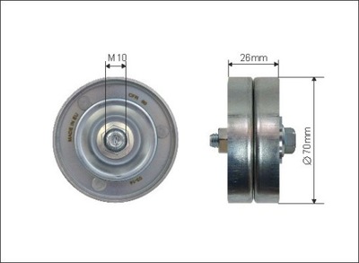 RITINĖLIS ĮTEMPIKLIO BMW 5 E39 2.0 2000-2003 