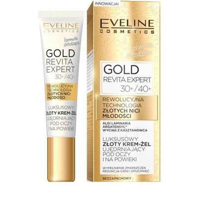 EVELINE Gold Revita krem-żel pod oczy 30+/40+