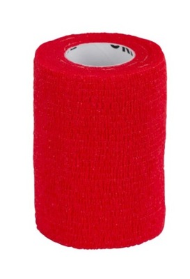 Bandaż samoprzylepny czerwony 7,5 cm do racic