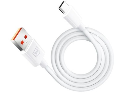 Kabel USB - USB Typ-C 3MK Hyper Cable 1.2 m Biały