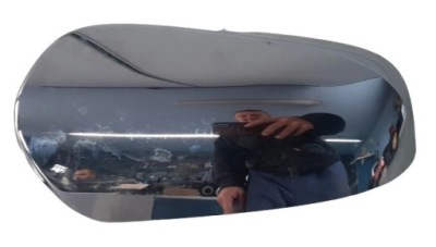 Aygo 108 c1 корпус зеркало правая хром фото №1