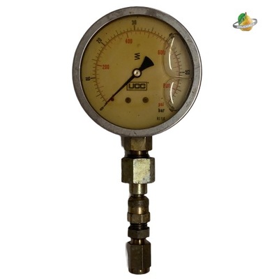 Manometr UCC tester 60 bar, 800psi KL1,6