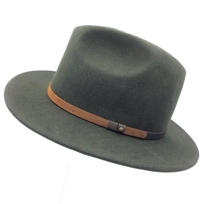 Kapelusz FEDORA OUTBACK W6041 OLIWKOWY ROZMIAR 60