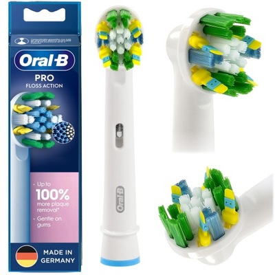 ORAL-B FLOSS ACTION 100% ORYGINALNA KOŃCÓWKA 1 SZT