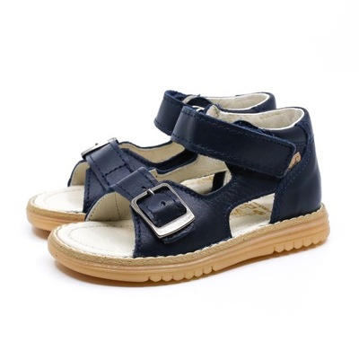 MRUGAŁA ROMA 1104/3-70 SANDAŁY,SANDAŁKI BLU r 24