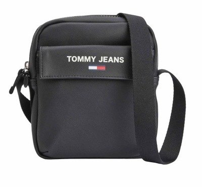 TOMMY HILFIGER TORBA LISTONOSZKA REPORTER BLACK