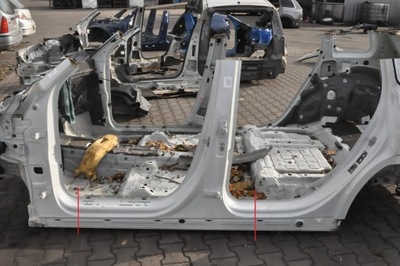 Mercedes eqb x243 порог блок двигателя левый фото №1