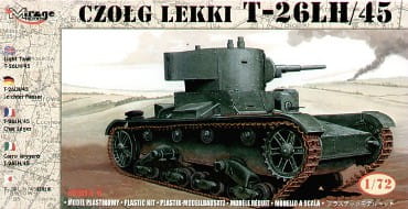 MIRAGE 726017 1:72 Czołg lekki T-26LH/45