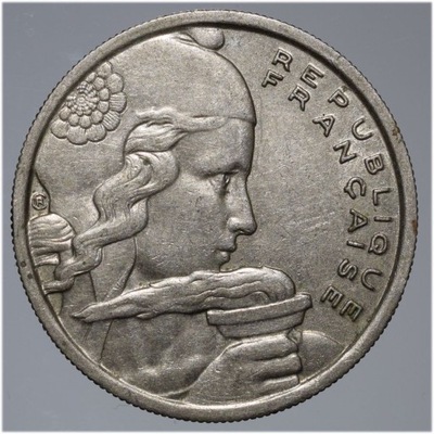 Francja 100 franków 1957 bz