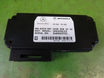 Модуль телефону mercedes w163 ml 03r a2308204226 фото №1