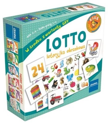 GRA LOTTO LOTERYJKA OBRAZKOWA GRANNA