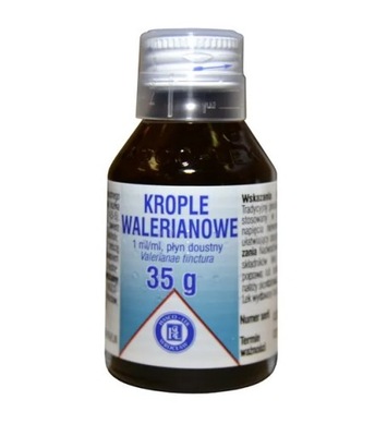 Krople Walerianowe hasco uspokojenie 35g