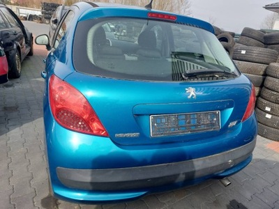 COMPUESTO PARTE TRASERA PEUGEOT 207 HATCHBACK KMUD TAPA DE MALETERO DE MALETERO PARAGOLPES PARTE TRASERA FAROS  