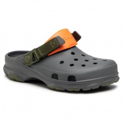 CROCS 206340 BUTY KLAPKI WSUWANE SZARE 42/43 1SS1A