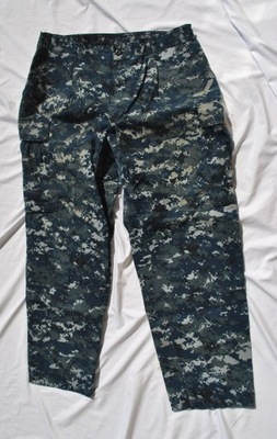 spodnie wojskowe marines NAVY BLUE LARGE SHORT LS US army USN